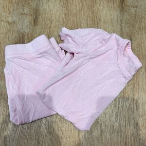Little Sleepies Light Pink Short Pajama Set